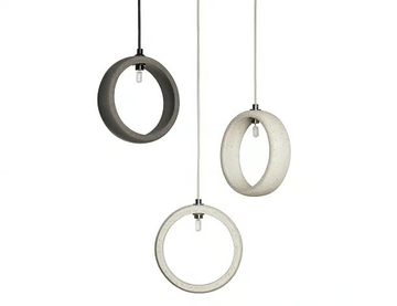 GHETTO C - Concrete pendant lamp by URBI et ORBI - view 3
